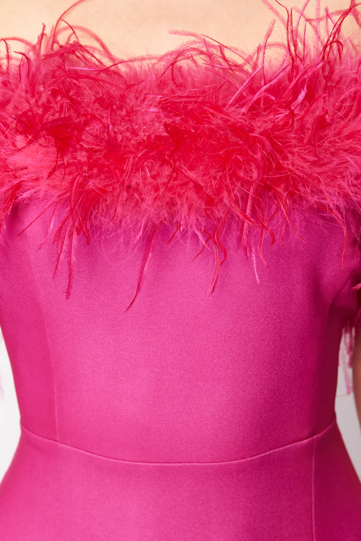 Trendyol Collection  Abendkleid & Abschlusskleid - Rosa - Shift