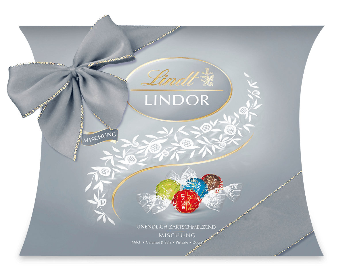 LINDOR Kissenpackung Mischung Silber, 325g