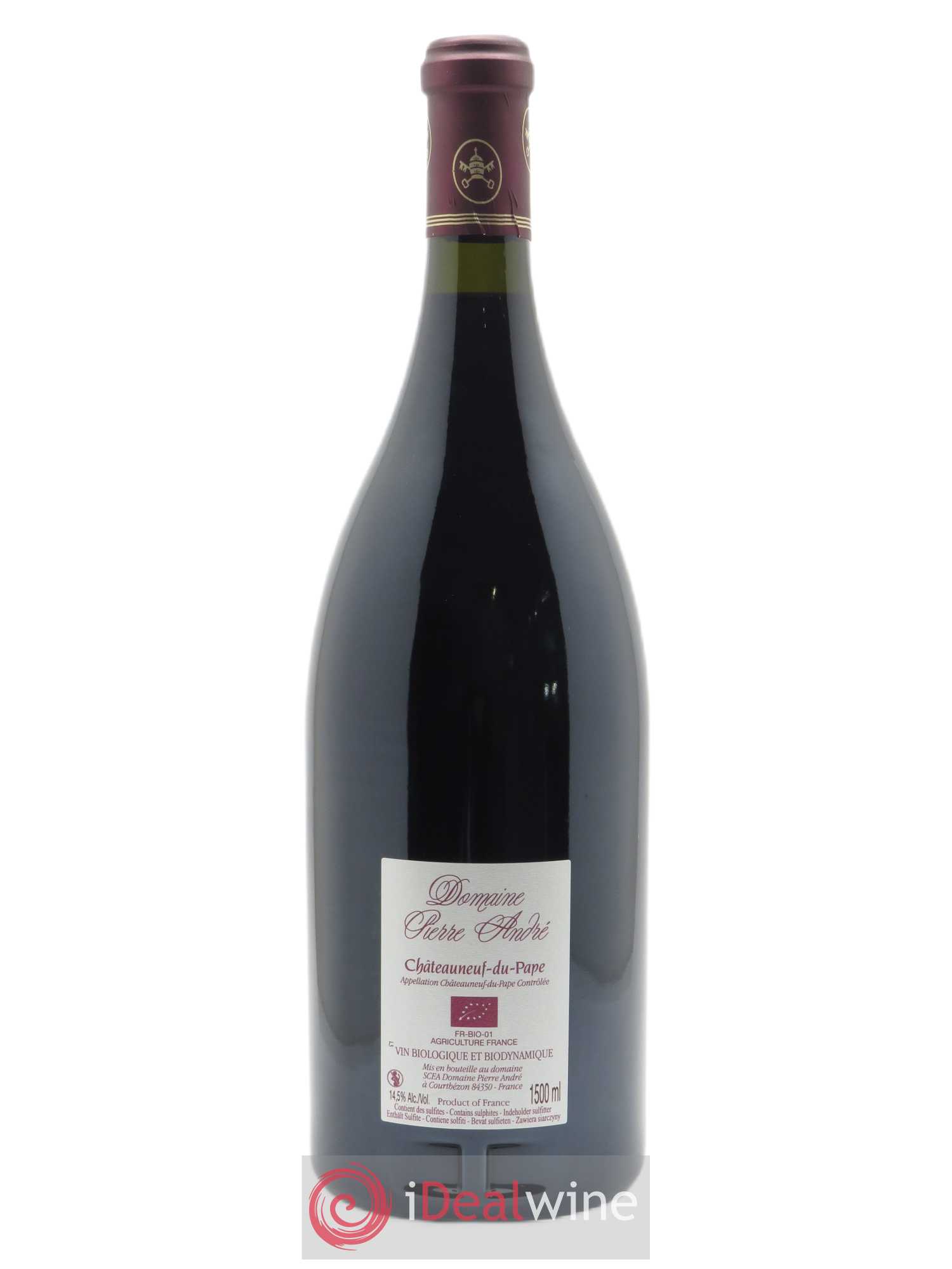 Châteauneuf-du-Pape Pierre André (Domaine)  2018 - Lot de 1 Magnum
