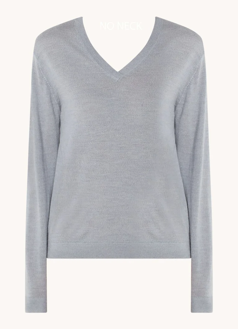 Maglione Benetton in lana merino a maglia fine