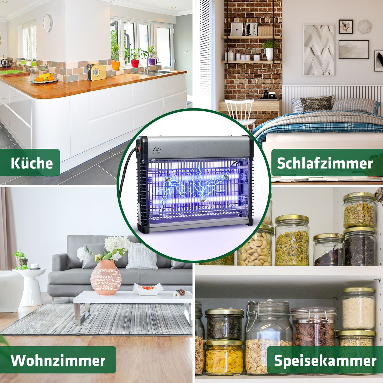 Gardigo Insekten-Vernichter Profi 70 m²