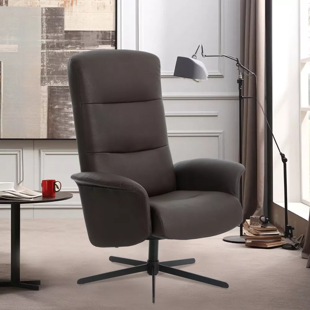 Happy Home Happy Home moderner Relaxsessel mit Drehfunktion, braun