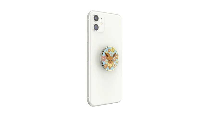PopGrip - ausziehbarer Handy-Griff Handyhalter - Pokémon Enamel Floral Eevee