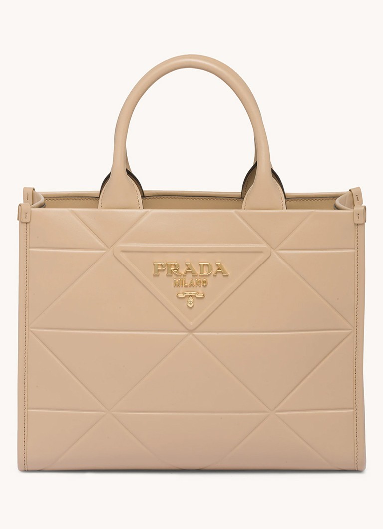 Geantă medie Prada din piele cu logo