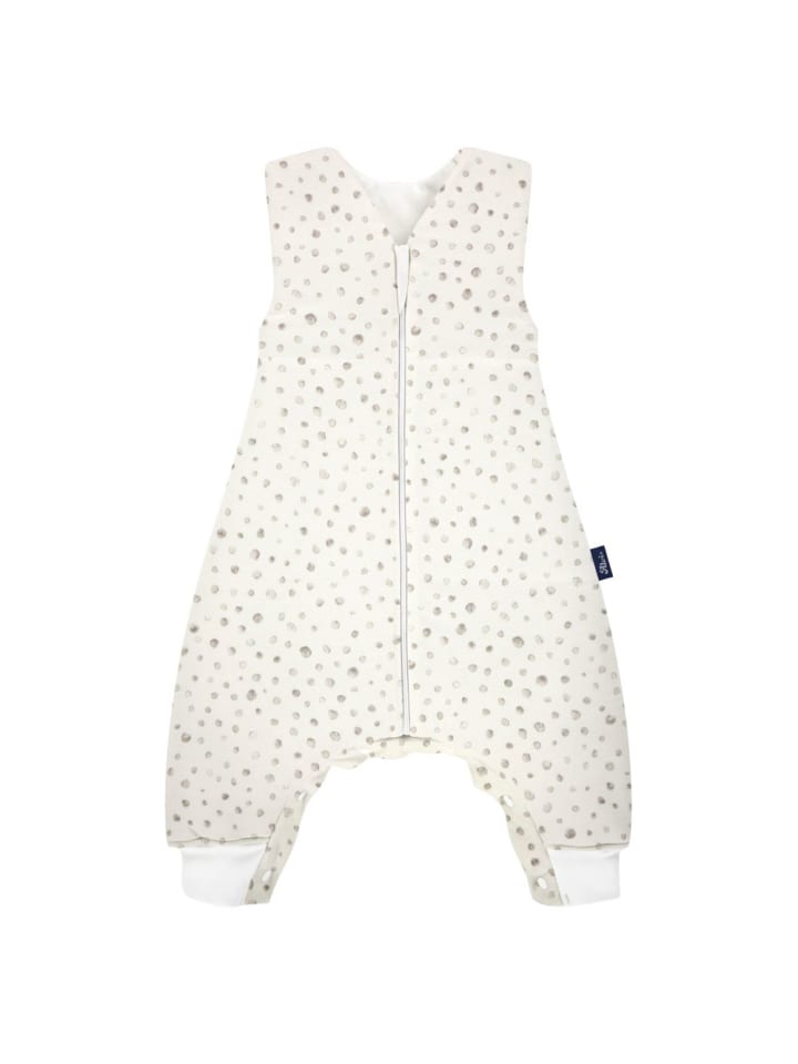 Alvi Sleep-Overall - Aqua Dot - in weiss,beige günstig kaufen