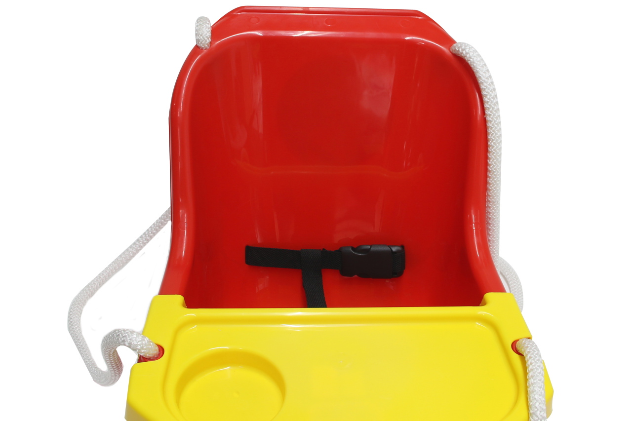 Jamara e.K. JAMARA-460660-Babyschaukel Comfort Swing rot 2in1