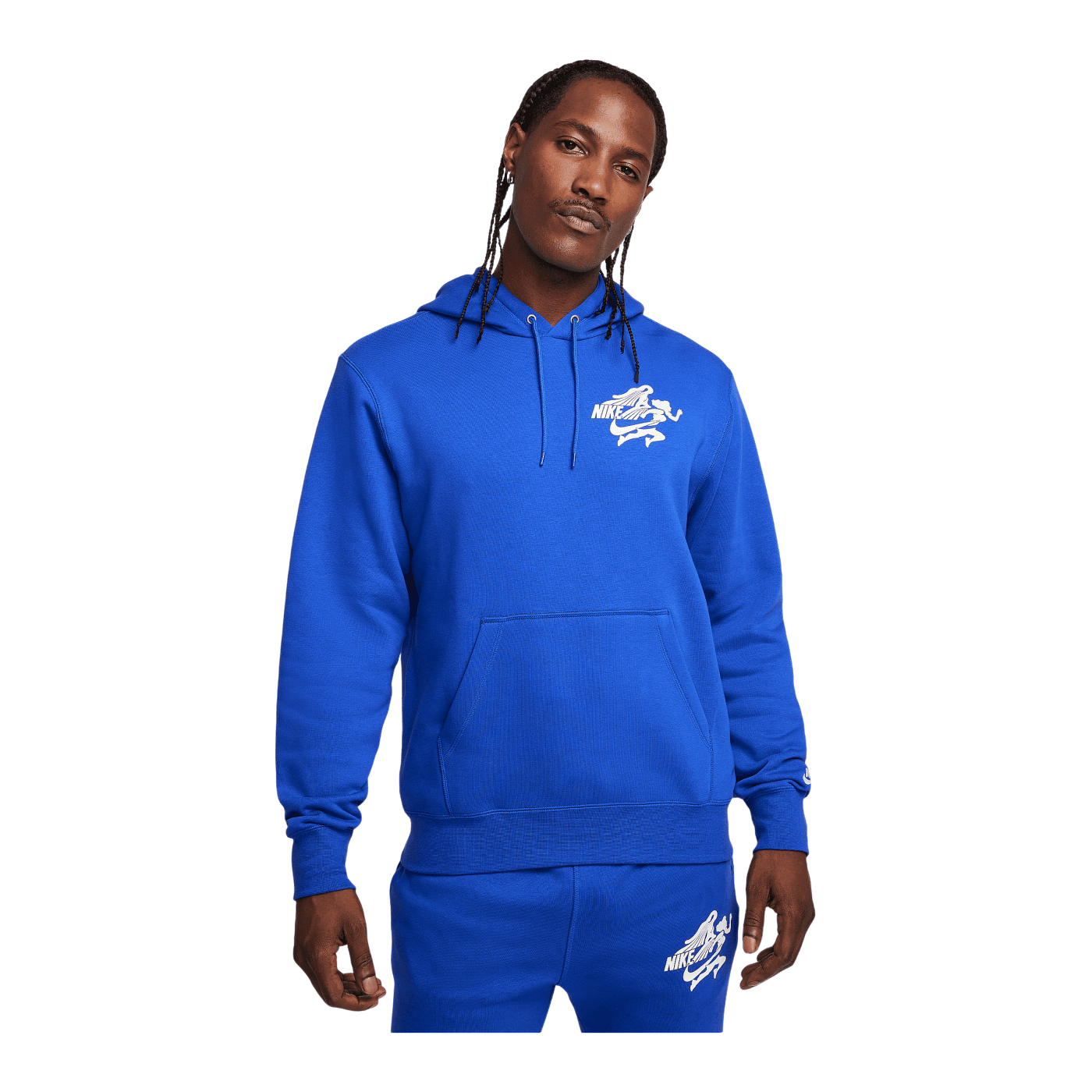 Nike Club Hoody Blau F480