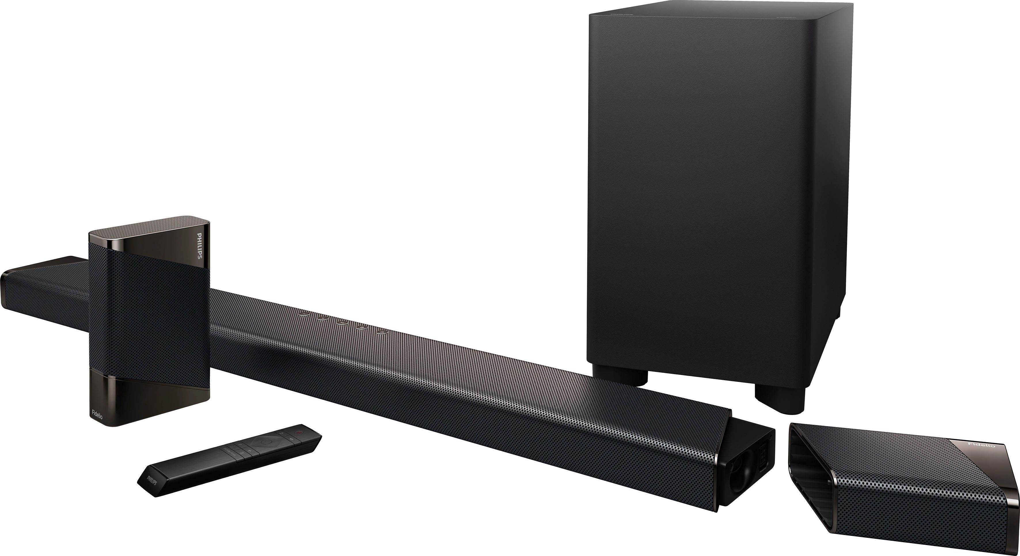 Philips Fidelio B97 7.1.2 Soundbar (Bluetooth, WLAN, 450 W)