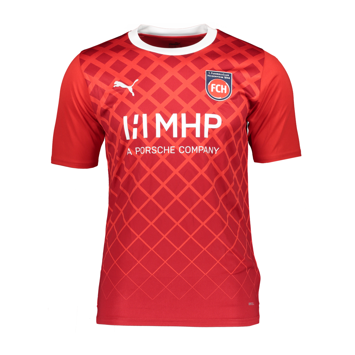 PUMA 1. FC Heidenheim Trikot Home 2023/2024 Kids Rot F01