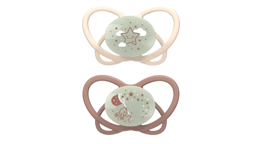 nip®Schnuller My Butterfly Night Green Silikon Größe 1 (0-6 Monate)