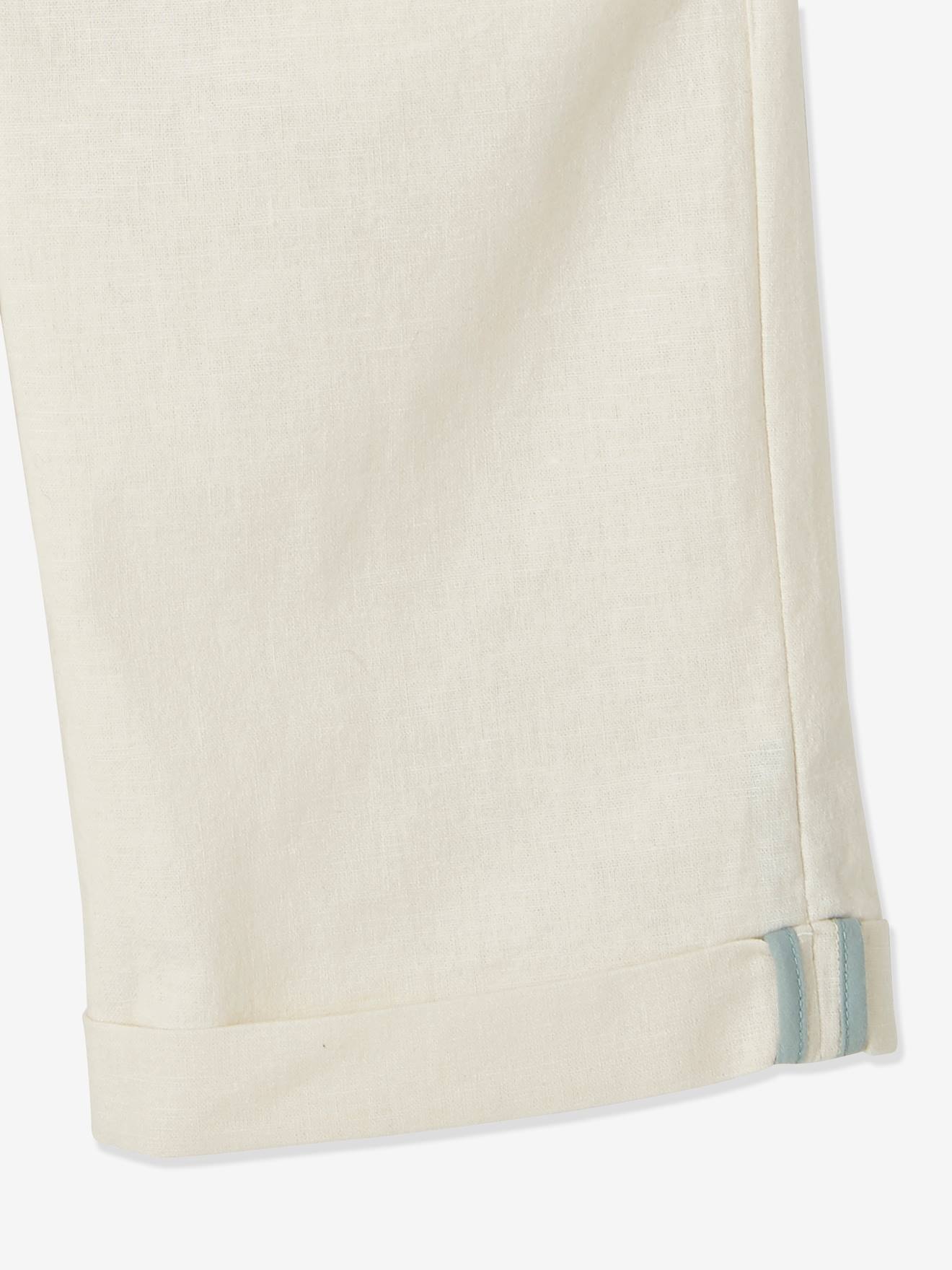 Vertbaudet Festliche Jungen Shorts - salbeigrün