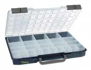 Raaco 136273 CarryLite avec 25 plateaux amovibles 55 5x10-25/2