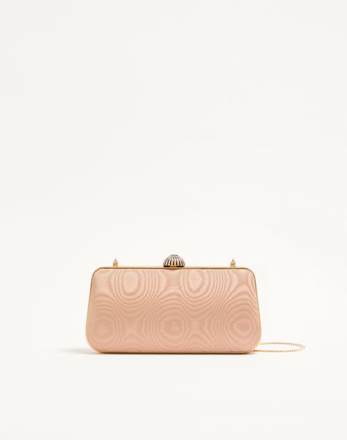 Valentino Garavani Carry Secrets Tecido Moiré Minaudiere