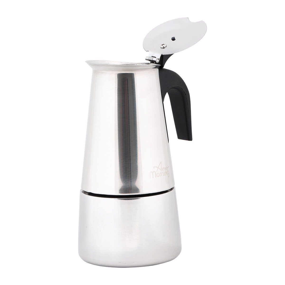 ANY MORNING Espressokocher Any Morning Espressokocher für 4 Tassen 200 ml