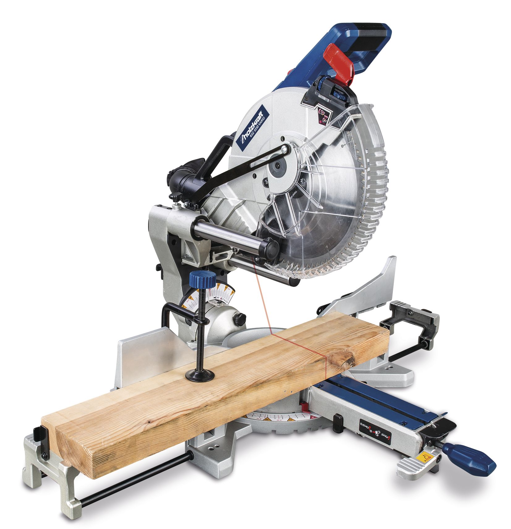 Holzkraft 715701315 KGZ3050 VARIO Professional afkortzaag 305 mm 1,6 kW 230V
