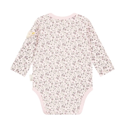 Body langarm, rosa für Mädchen
