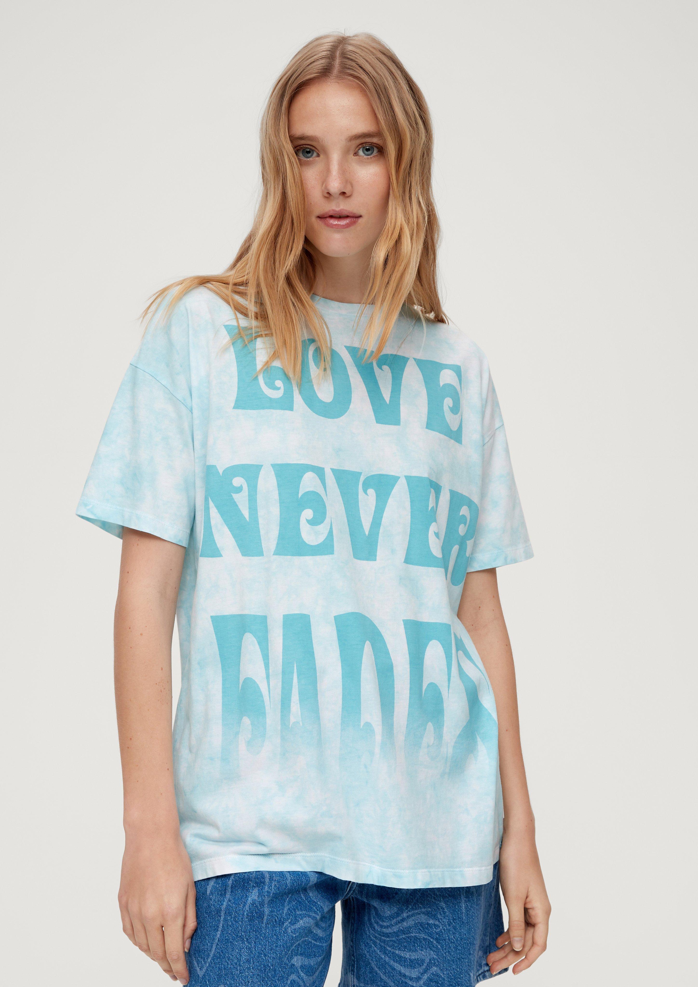 Batikshirt mit Statement-Print  2131287-01D0