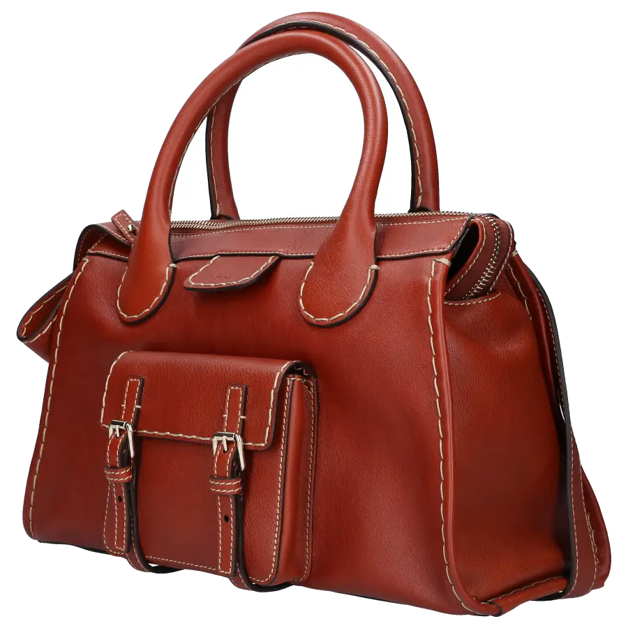 Chloé - Handtasche EDITH Büffelleder - braun