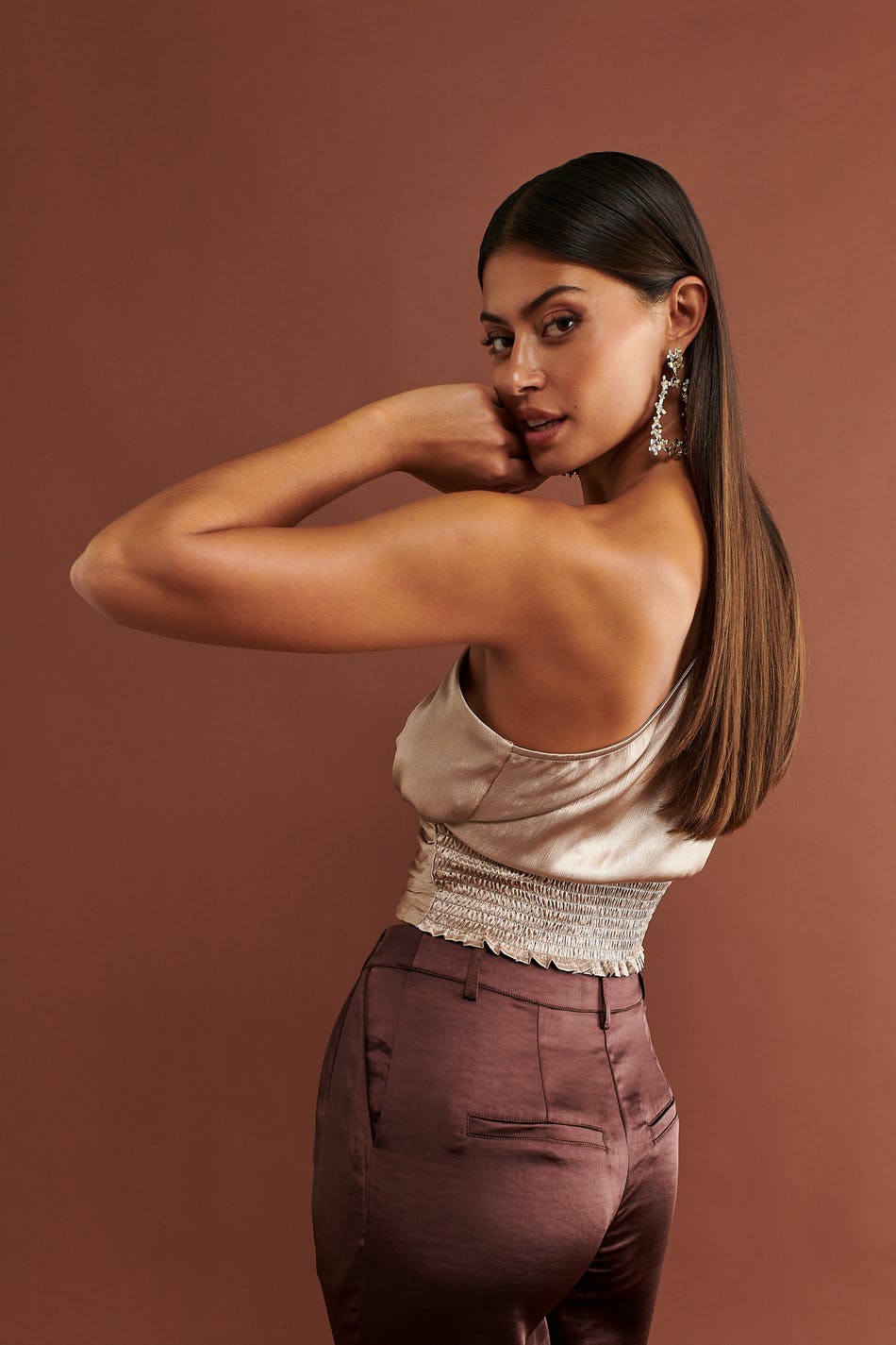 Lucy one shoulder top