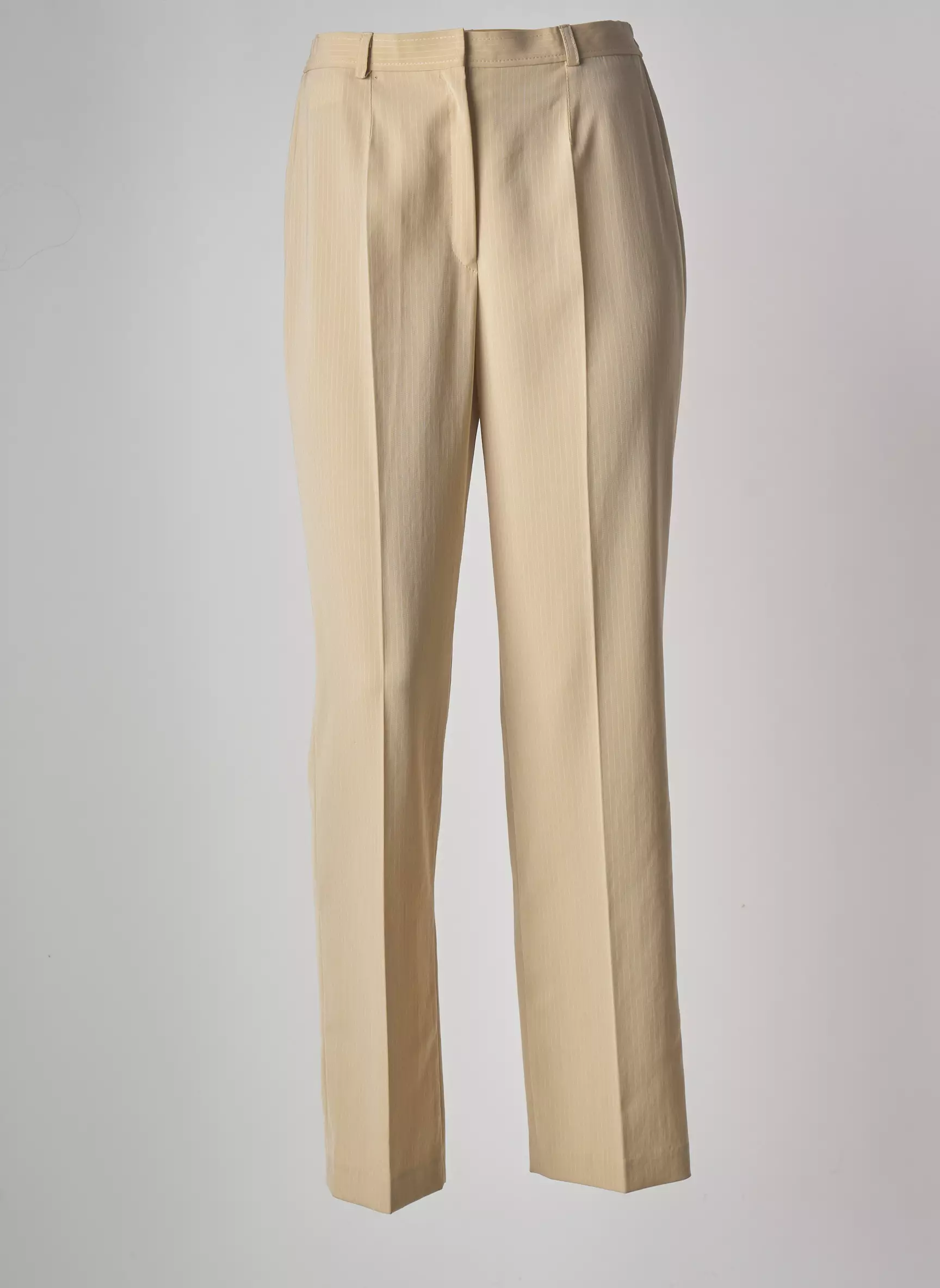 Jumfil Pantalons Droits Femme couleur beige