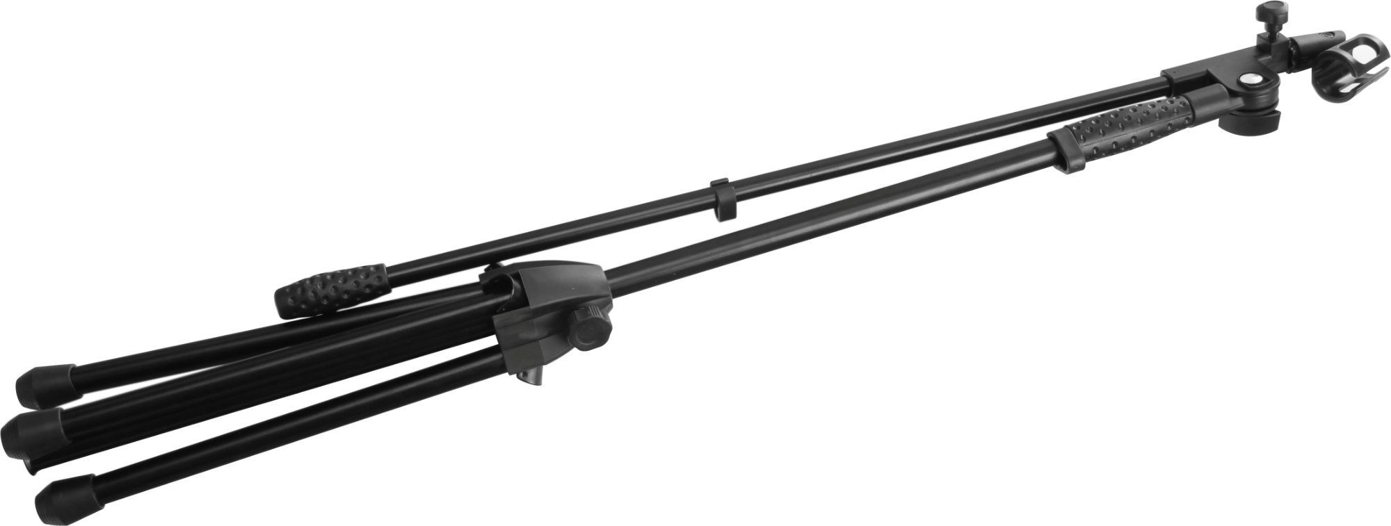 McGrey Mikrofonständer McGrey MBS-01 Mikrofonständer mit Galgen und Mikrofonklemme, (1-tlg), Schwenkarm, höhenverstellbar bis ca. 154 cm