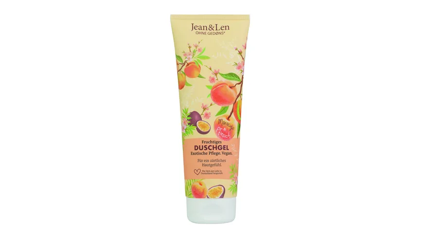 Jean&Len Fruchtiges Duschgel Pfirsich & Maracuja 250 ml