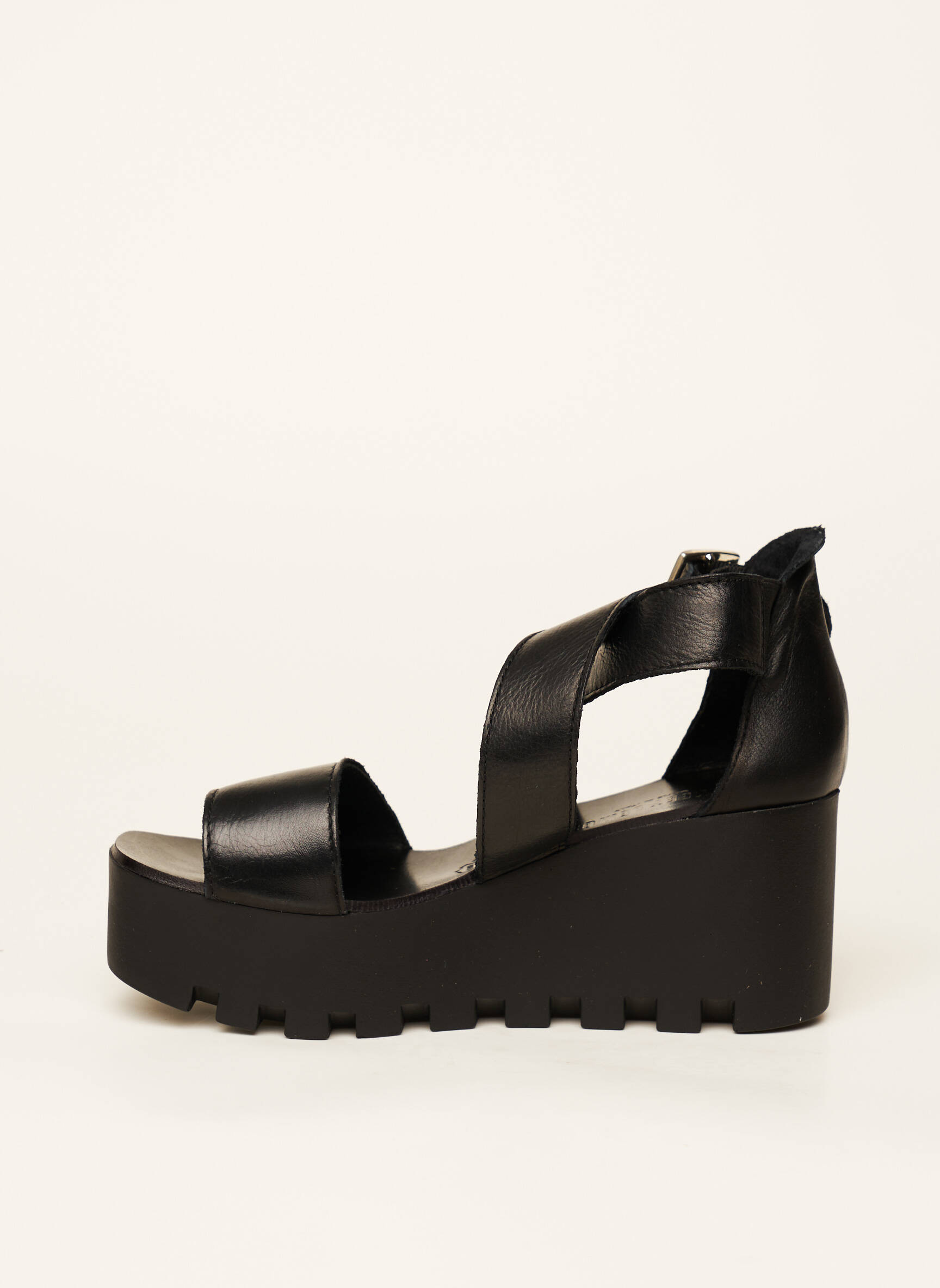 Sweet Lemon Sandales Nu Pieds Femme couleur noir