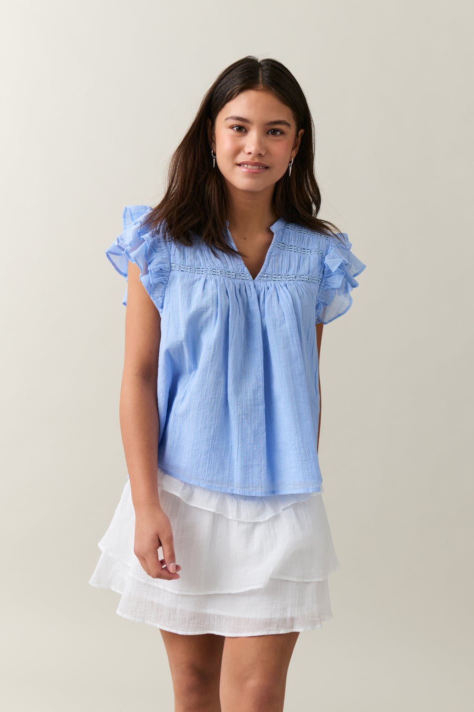 Y frill skirt