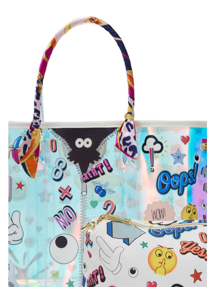 myMo Tote Bag Tote Bag in White Multicolor günstig kaufen onesize