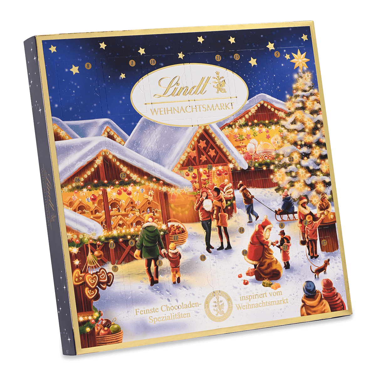 Weihnachtsmarkt Mini-Tisch-Adventskalender, 115g