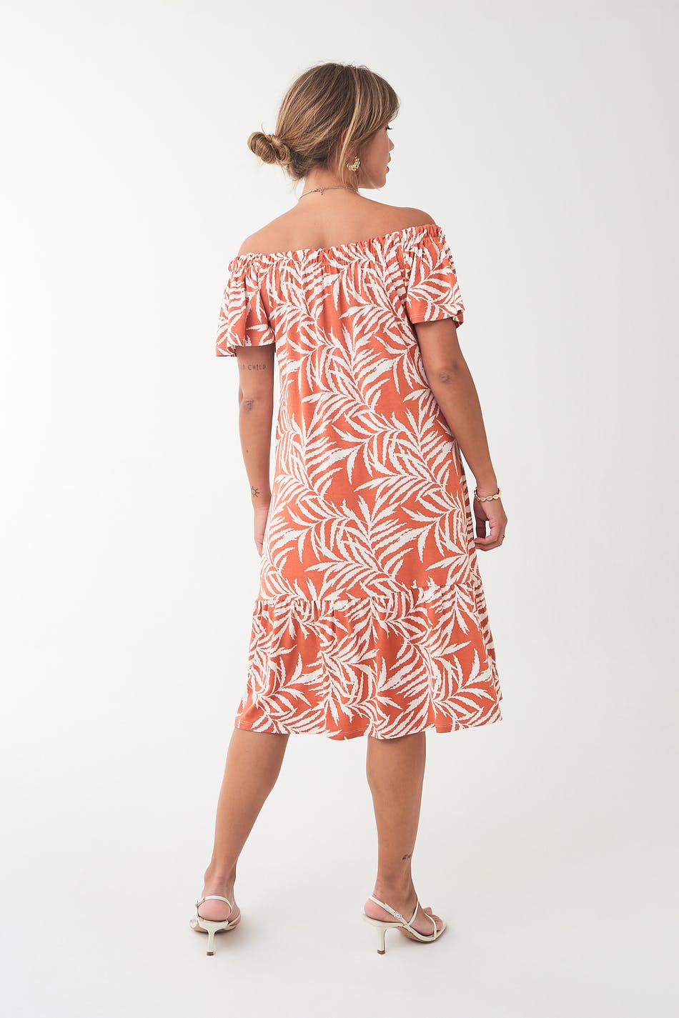 Lykke off shoulder dress