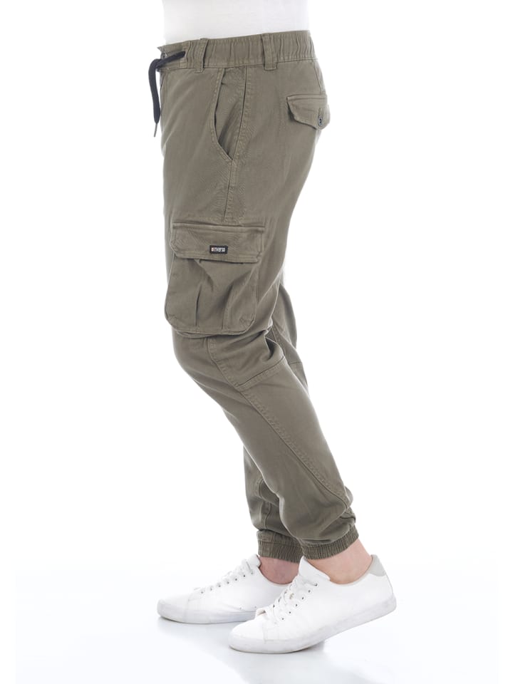riverso  Cargo RIVHanno slim in Oliv günstig kaufen