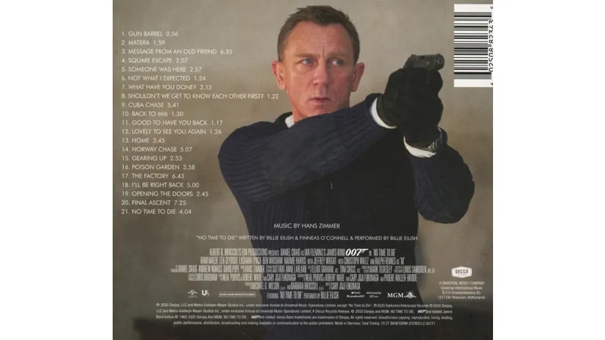 Bond 007: No Time To Die (Keine Zeit Zu Sterben)