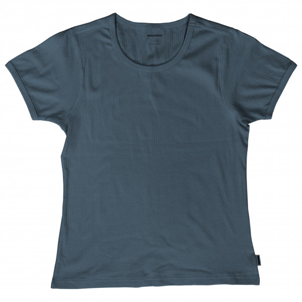 Meyadey - Women's Top S/S Rib Solid - T-Shirt