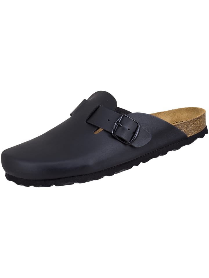 SALIHA Pantoletten Bioline-Pantolette in schwarz günstig kaufen