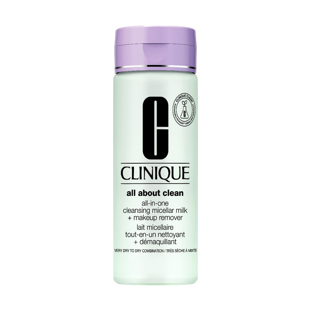 Clinique All About Clean Lait Micellaire Tout-en-un Nettoyant + Démaquillant Type ½