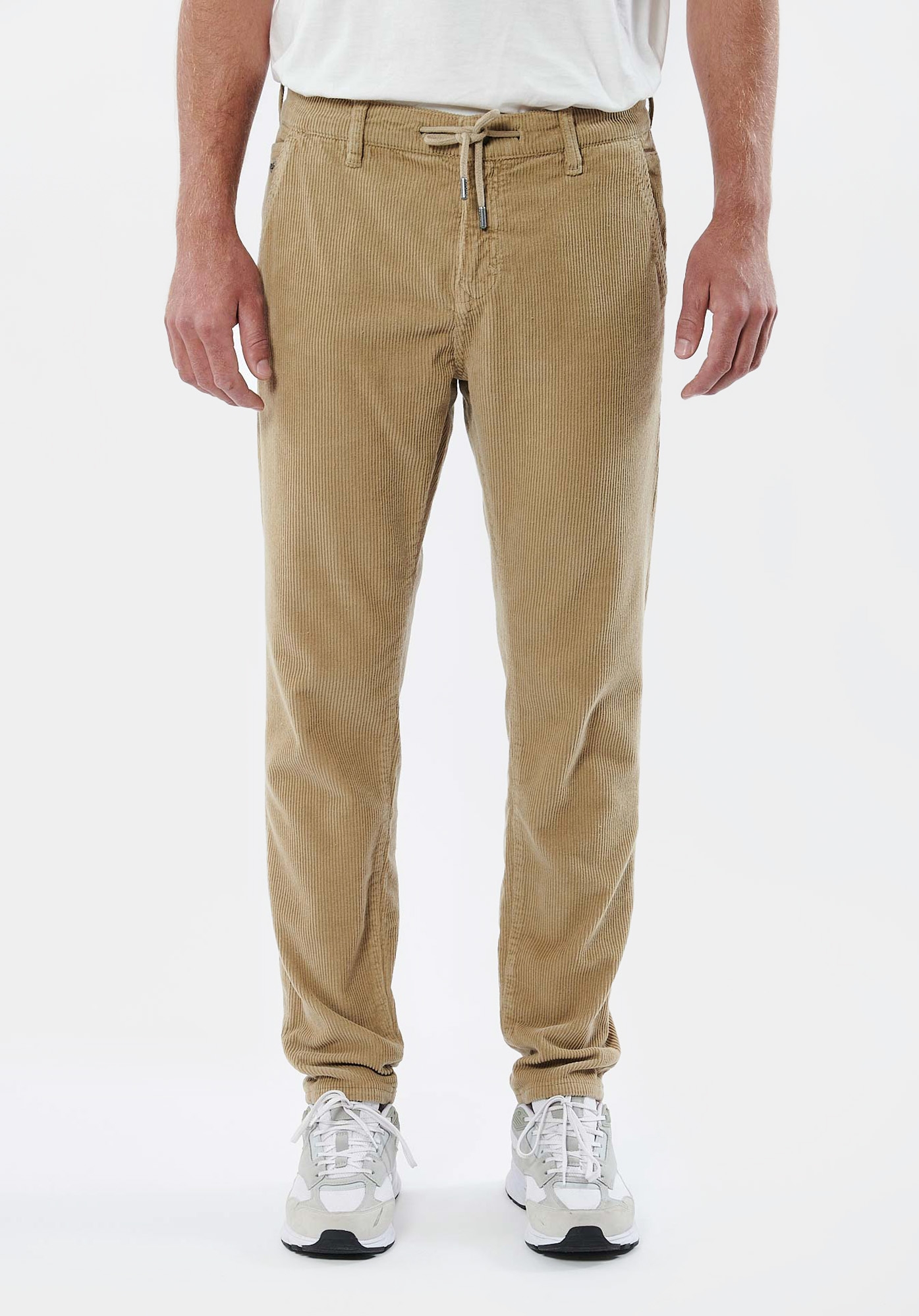 IRWIX  Jean slim relaxed beige homme
