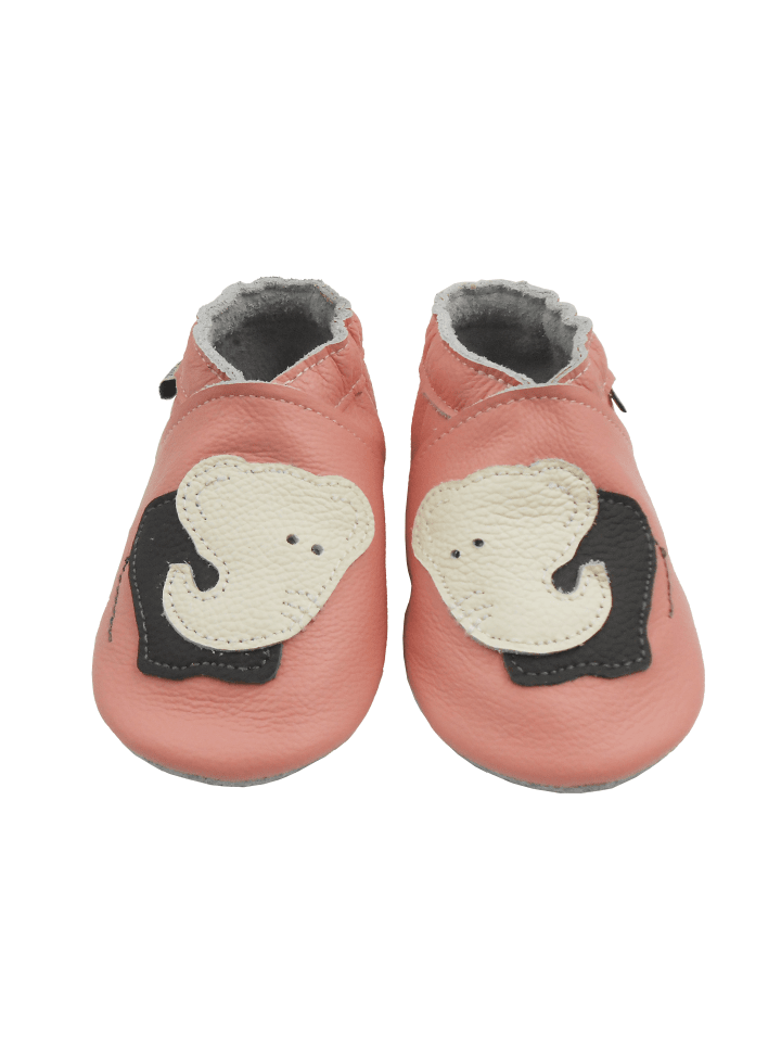 Yalion Leder-Krabbelschuhe 