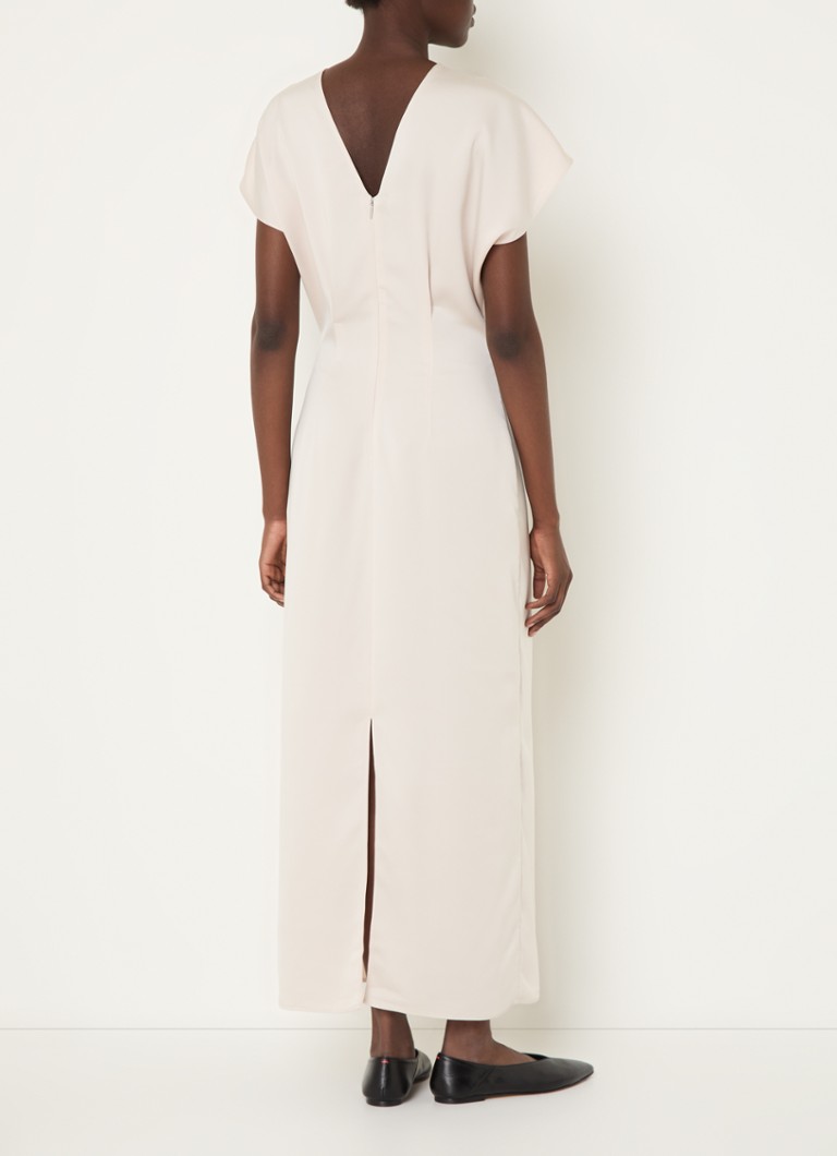 Abito midi in raso con spacco di Calvin Klein