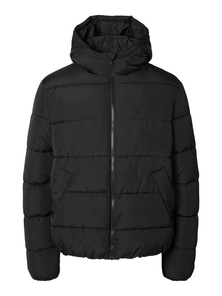 SELECTED HOMME Steppjacke in Schwarz günstig kaufen