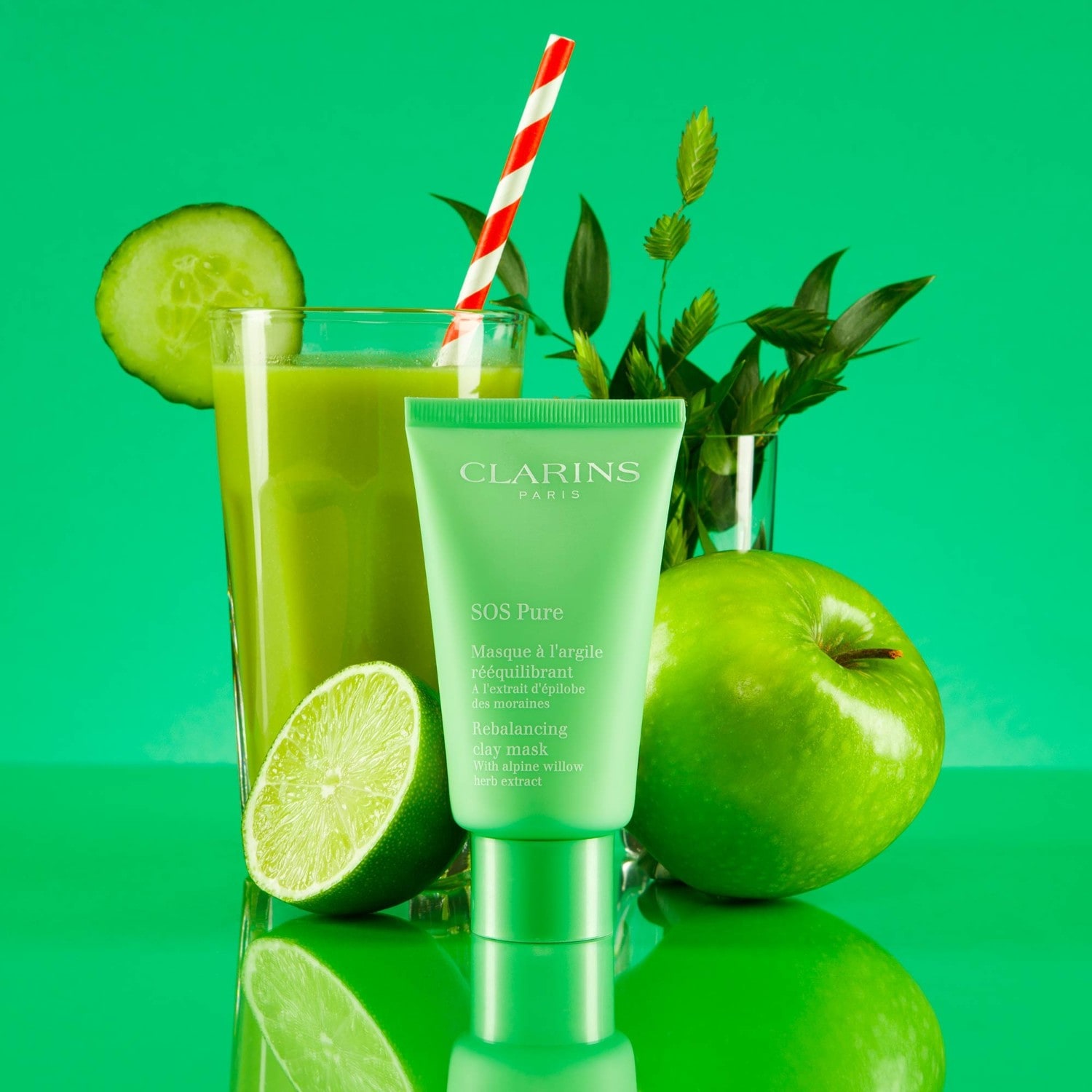 Clarins SOS Pure maska od gline za rebalansiranje kože