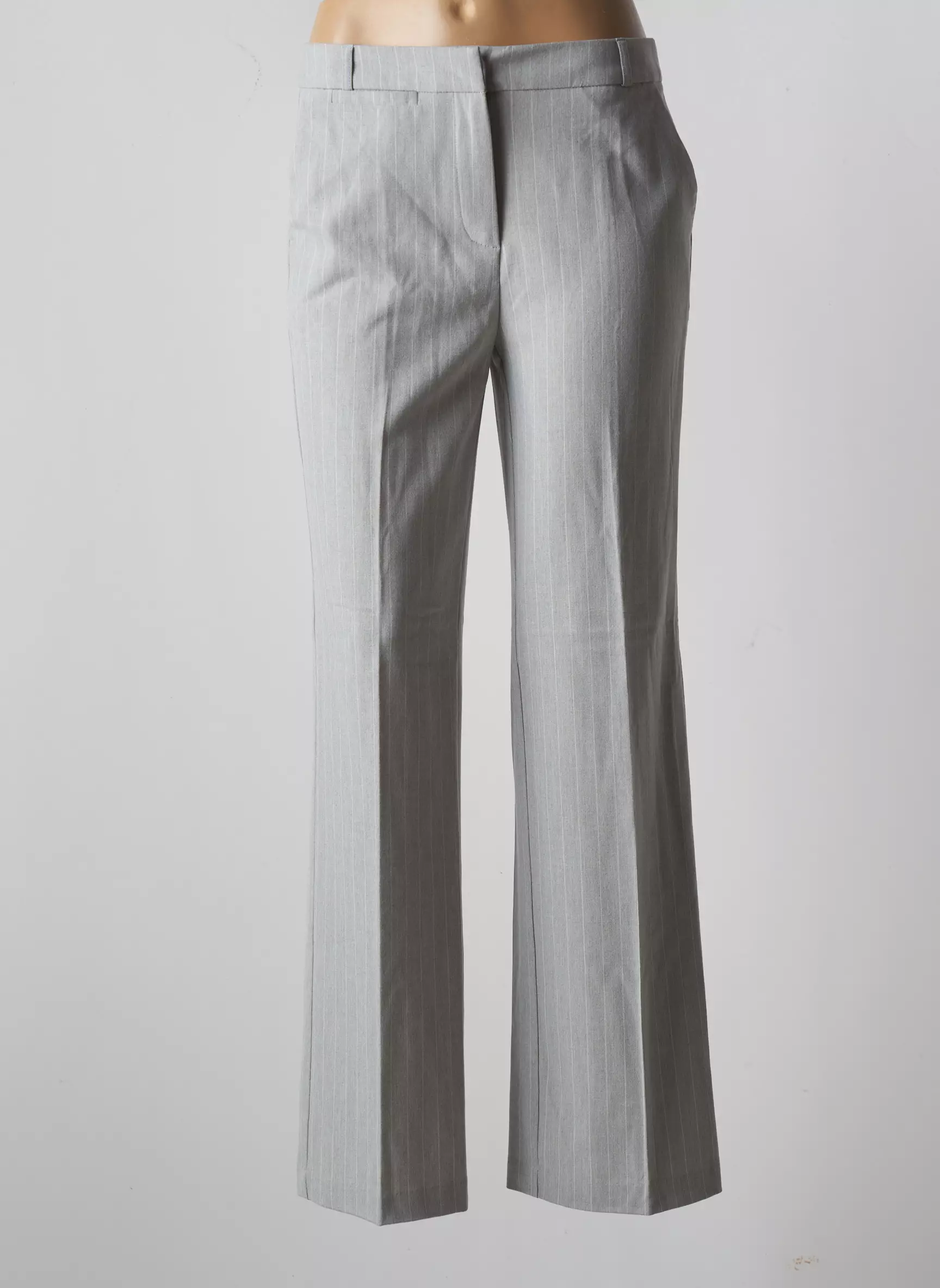 Only Pantalons Droits Femme couleur gris