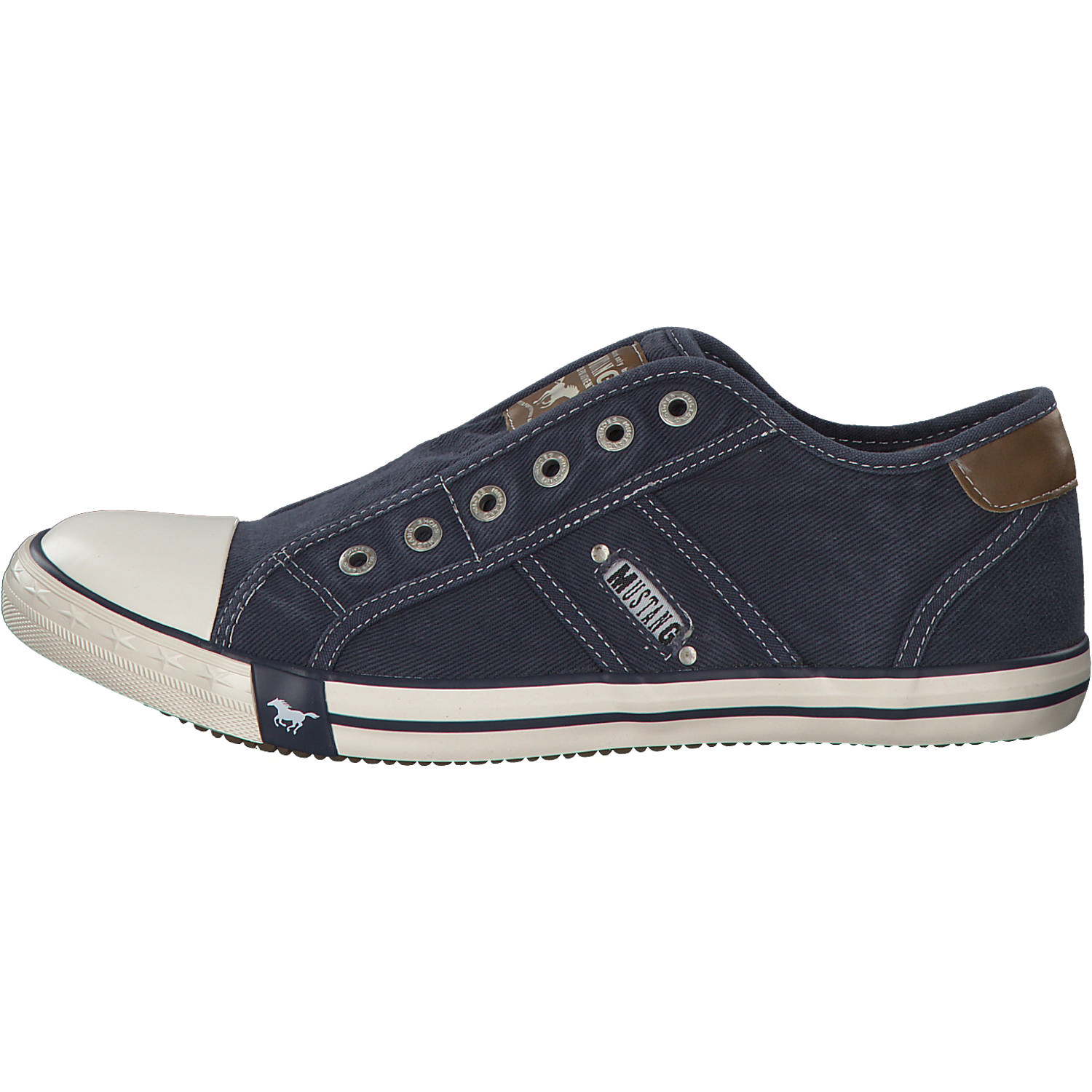 Mustang 4058401, Sneakers Low, Herren, Blau (Dunkelblau)