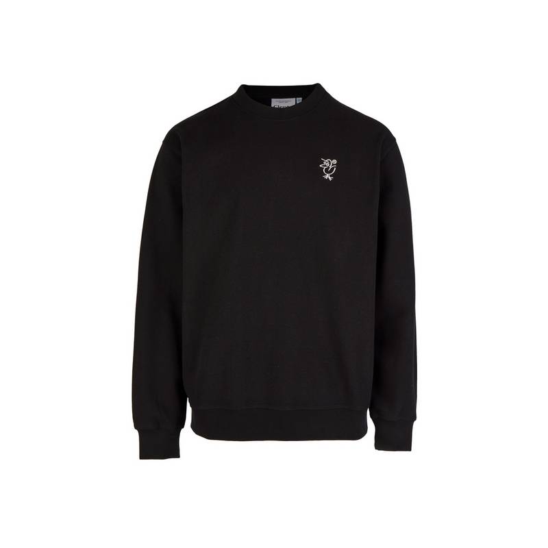 Cleptomanicx Sketch Gull Longsweat Herren