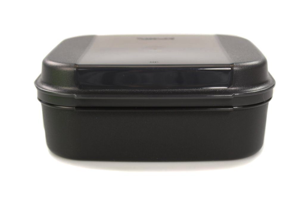 TUPPERWARE Vorratsdose Naschkätzchen 1,7 L schwarz Bellevue + SPÜLTUCH