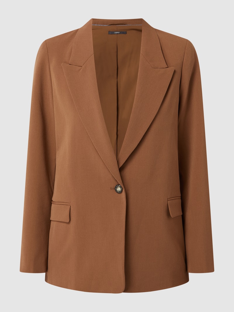 Blazer mit Reverskragen in camel