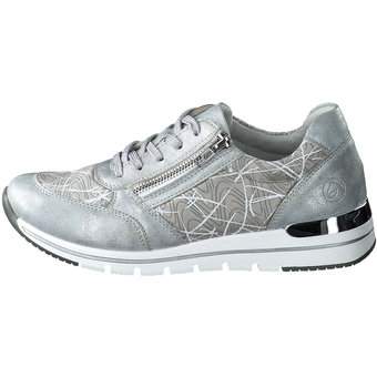 Remonte Schnürsneaker in silber