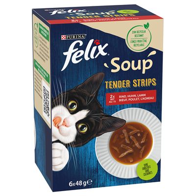 Felix Soup Filet 6 x 48 g