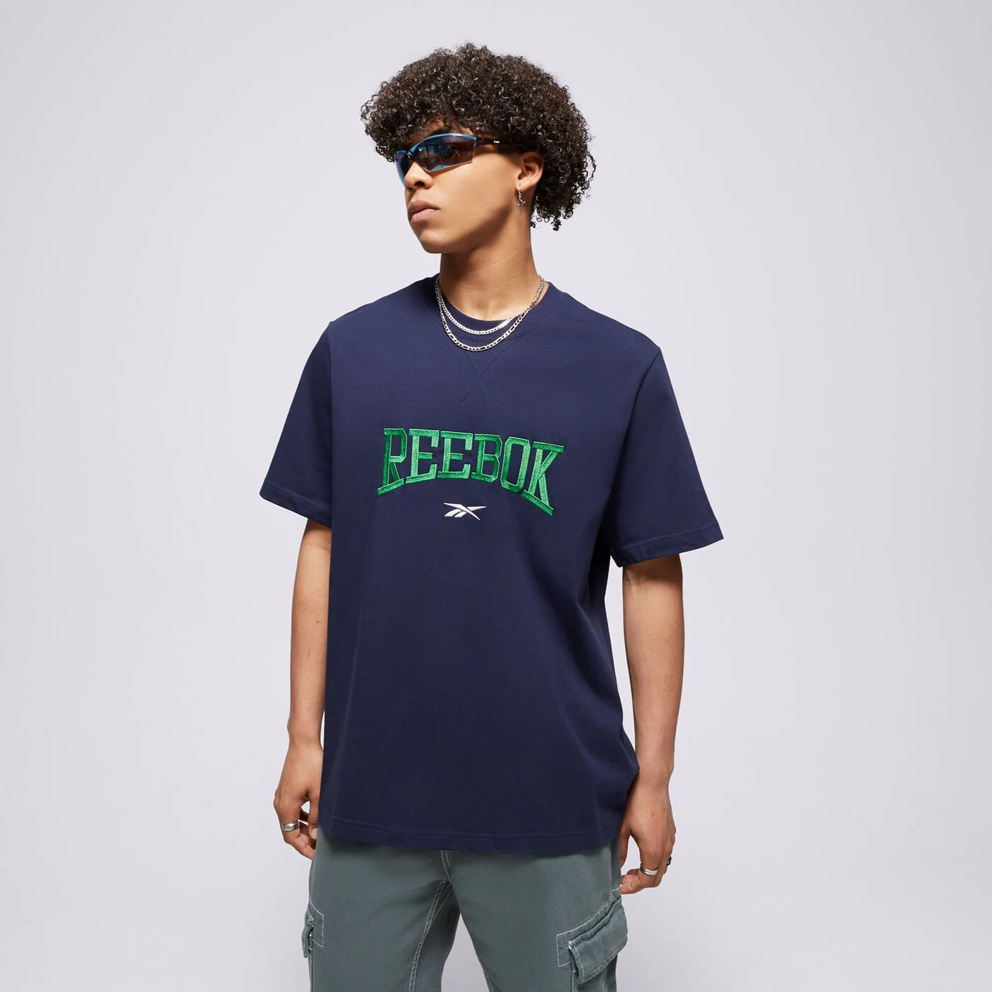 REEBOK T-SHIRT CL VAR TEE Dunkelblau