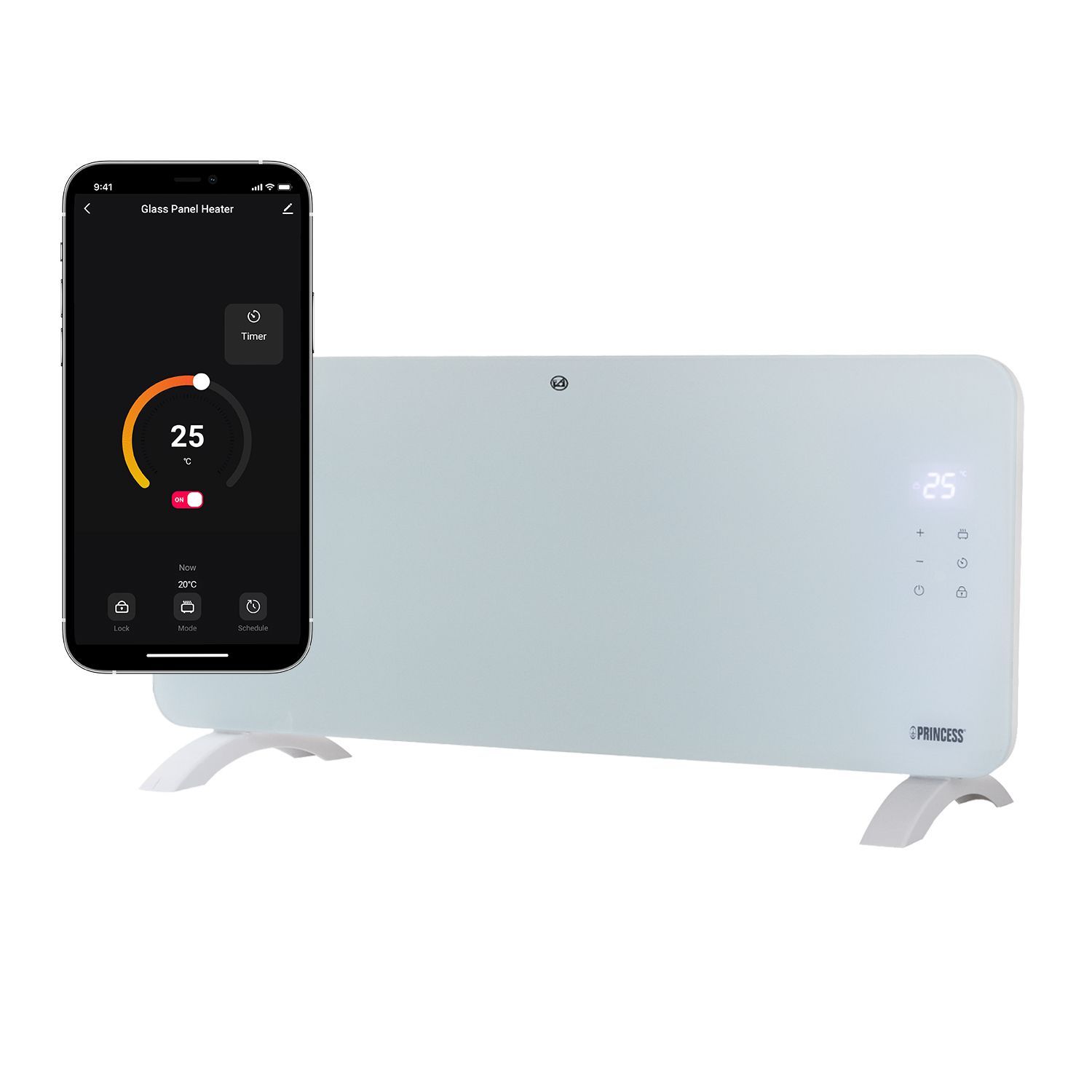 Princess 2000 Watt Elektro Heizpaneel